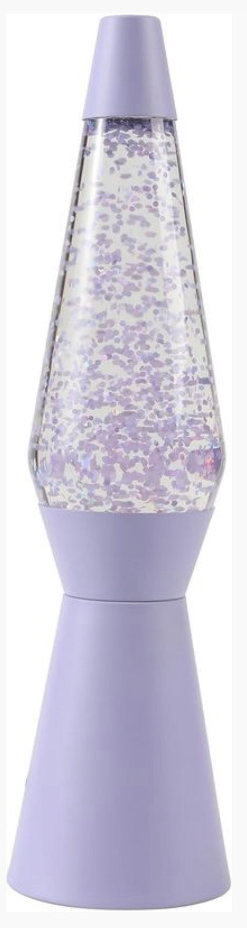 Lampada Glitter Spaceship LED Viola Pastello