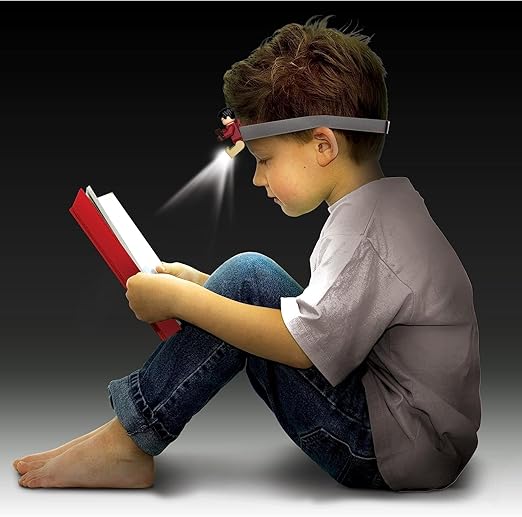 LEGO Harry Potter - Lampada da lettura a LED per Potterheads - con fascia rimovibile e regolabile