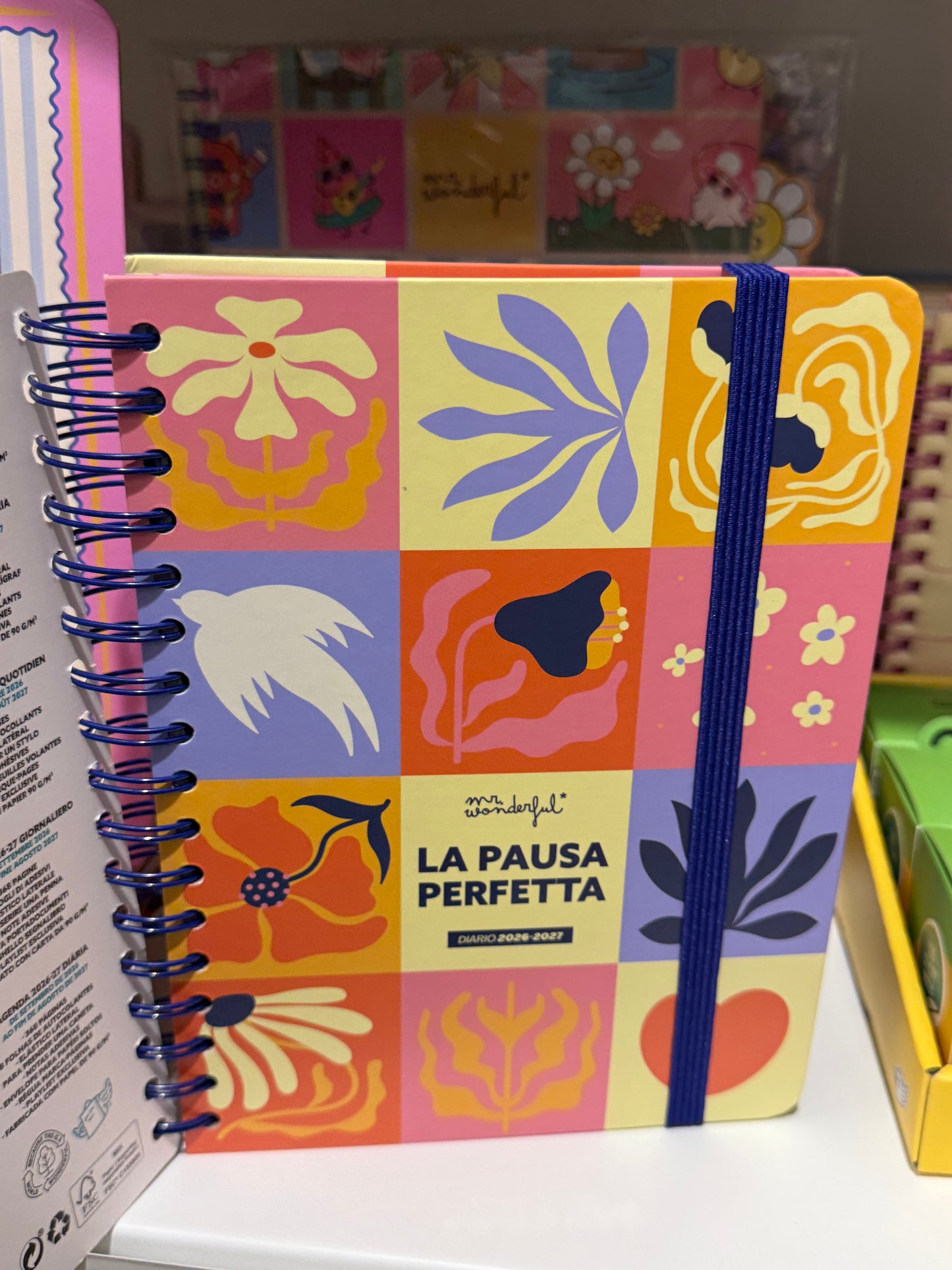 Diario scolastico Mr. Wonderful 2026-27 piccola