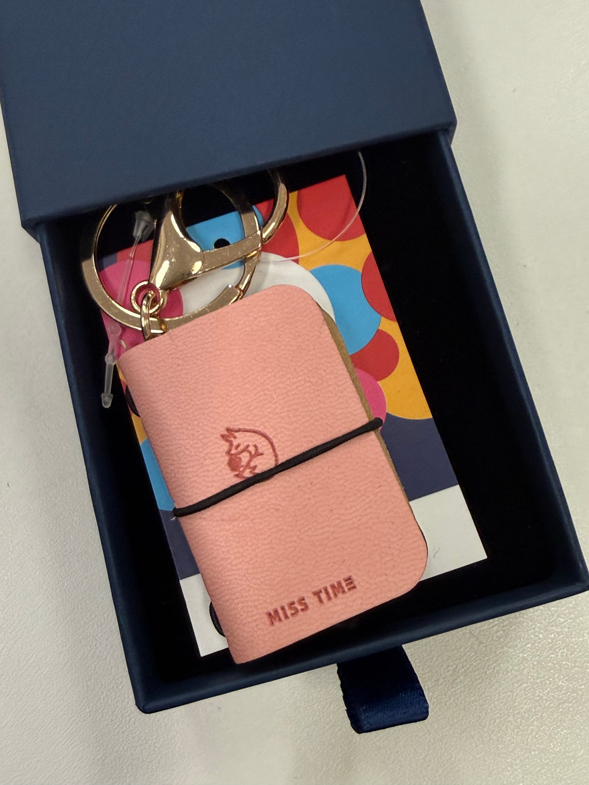 Portachiavi Mini Notes con moschettone