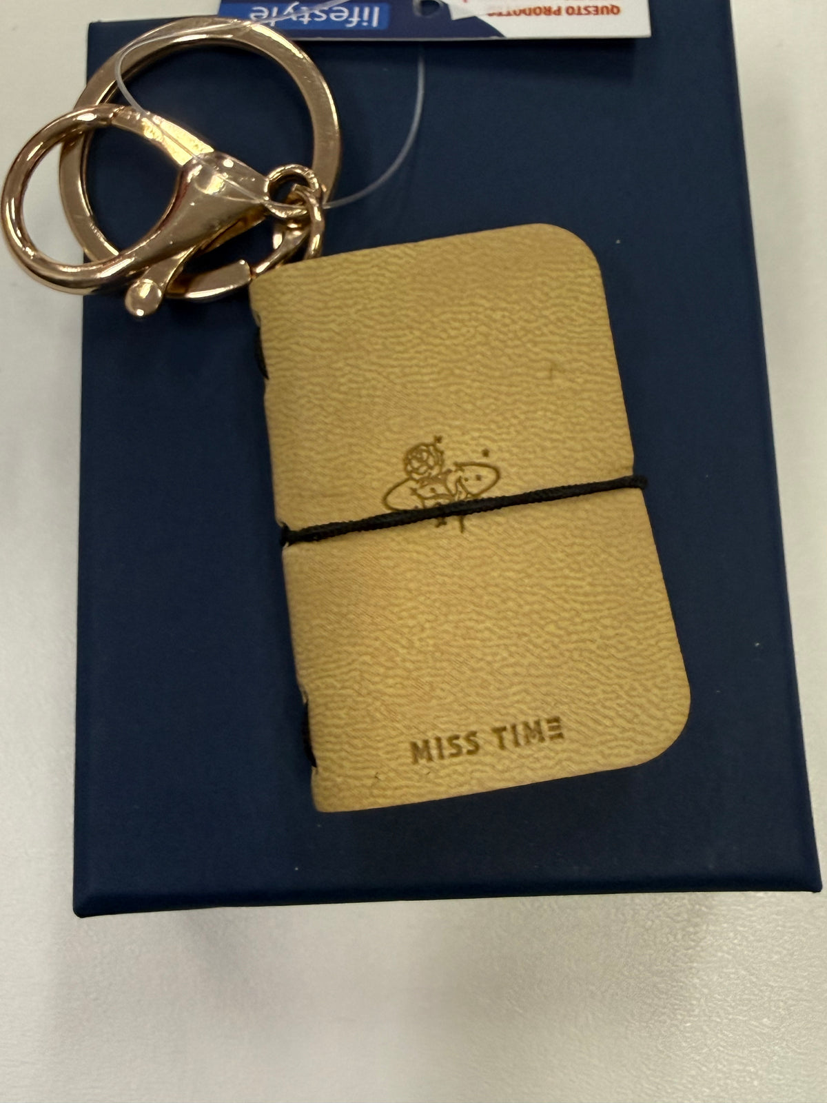 Portachiavi Mini Notes con moschettone