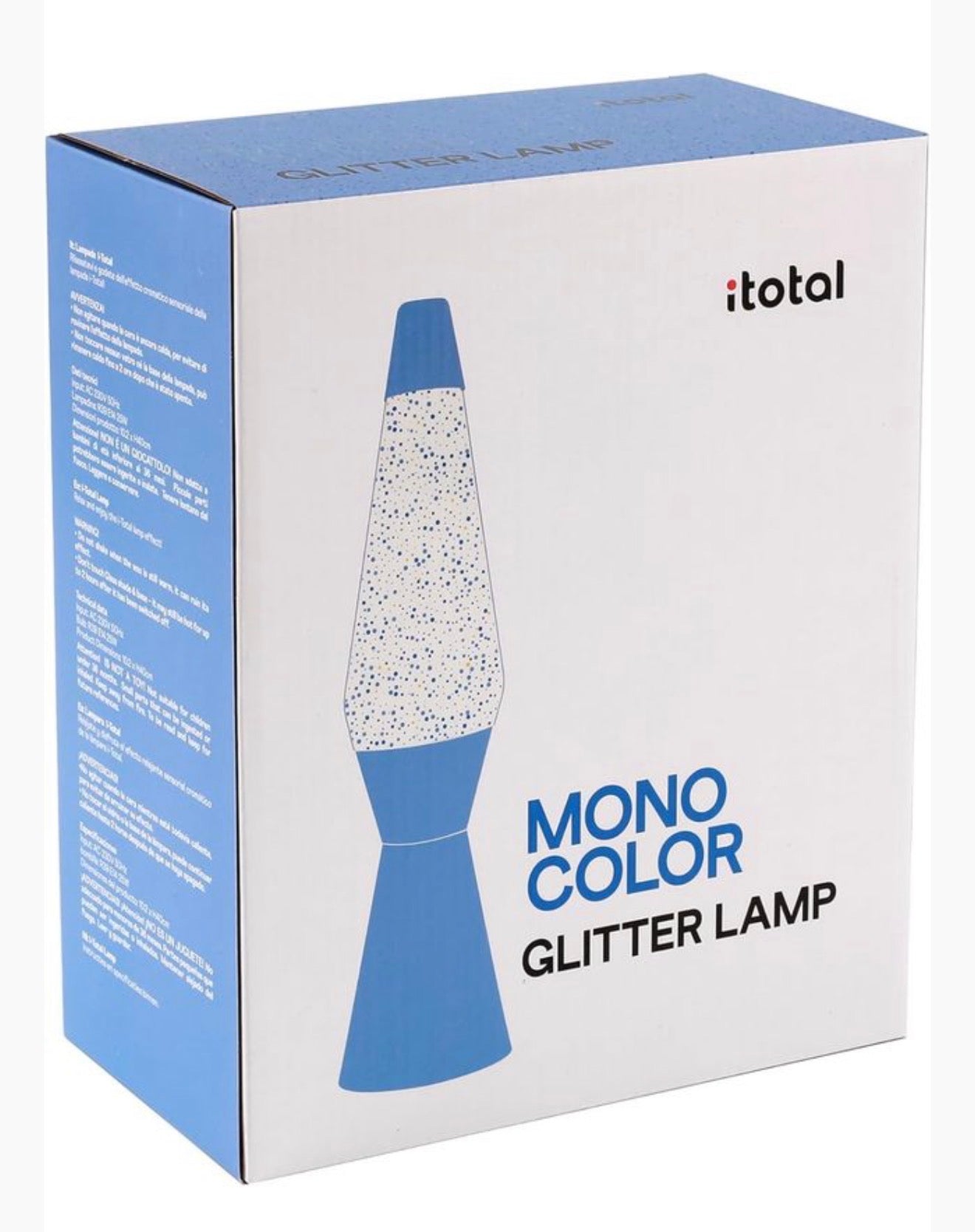 Lampada Glitter Spaceship LED Viola Pastello