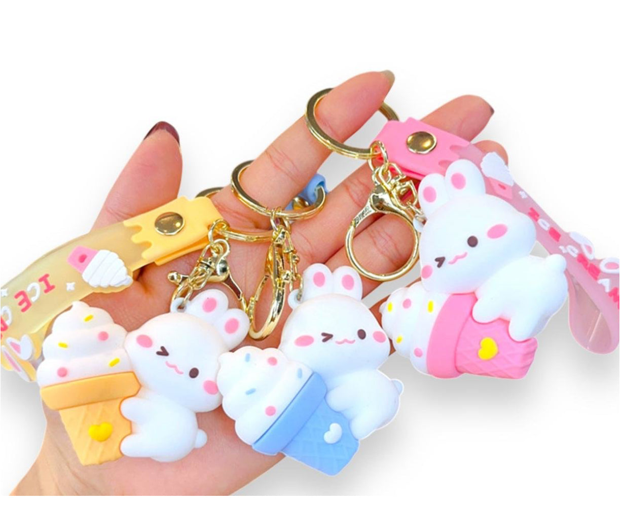 Bunny Portachiave ice cream