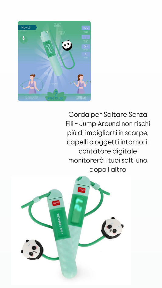 Corda per Saltare Senza Fili - Jump Around
