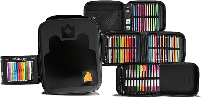 Tinta Unita Astuccione FRAFFROG Special Edition + Omaggio 12 Pennarelli Art Marker Acrilici