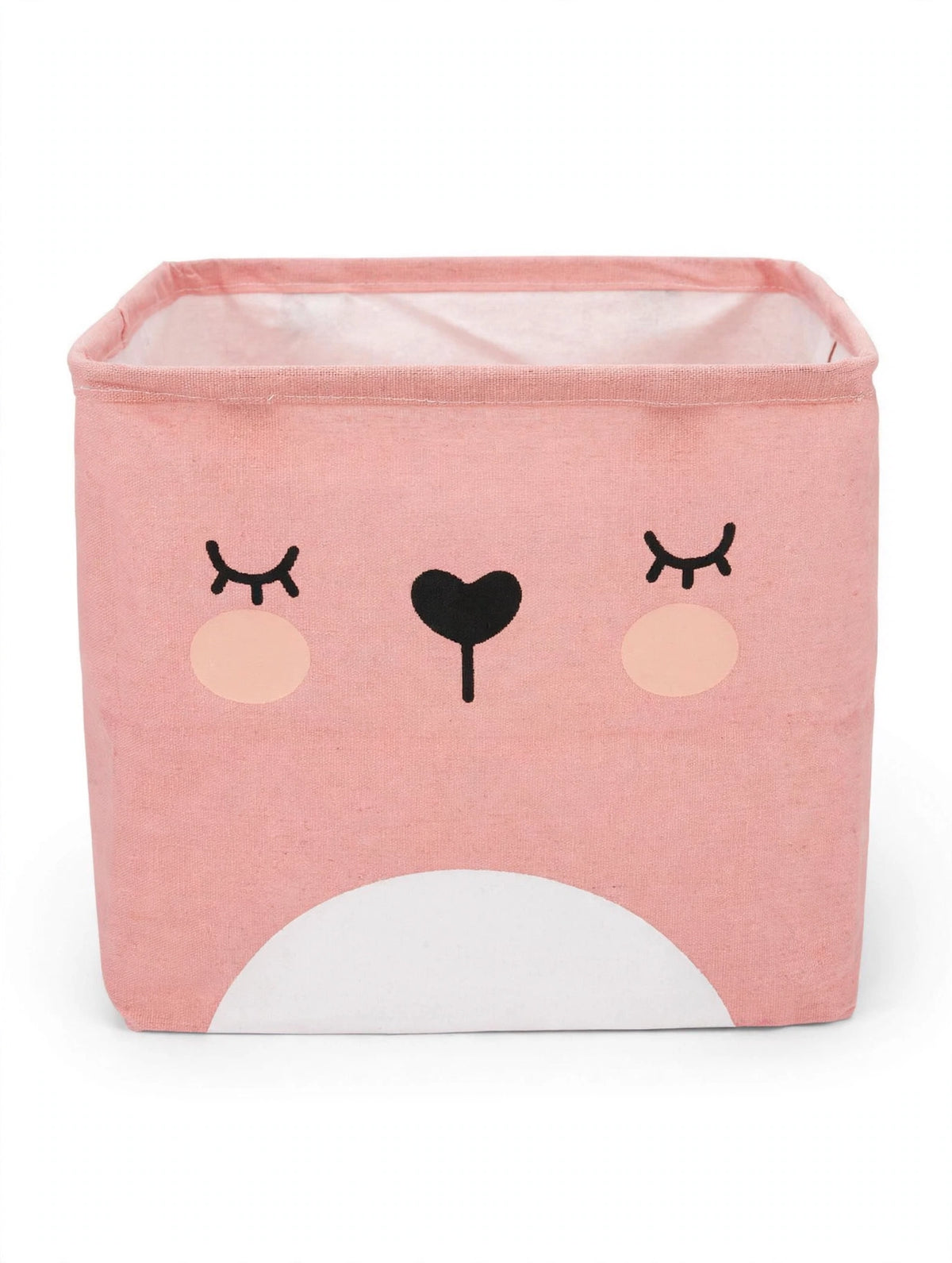 Cesto Portaoggetti per Bambini - Design Animaletti - Tessuto Pieghevole con Manici