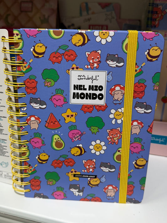 Diario scolastico Mr. Wonderful 2026-27 Giornaliero