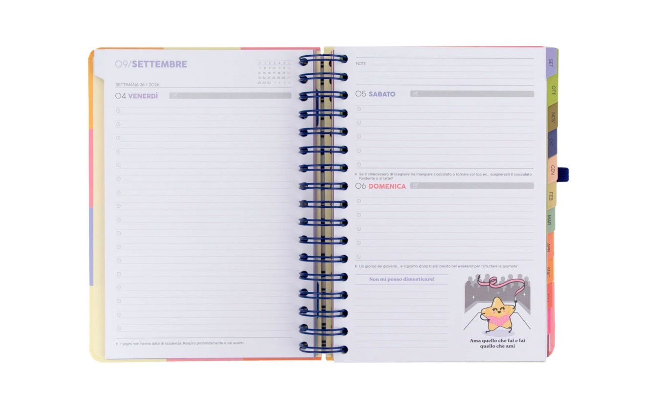 Diario scolastico Mr. Wonderful 2026-27 Giornaliero