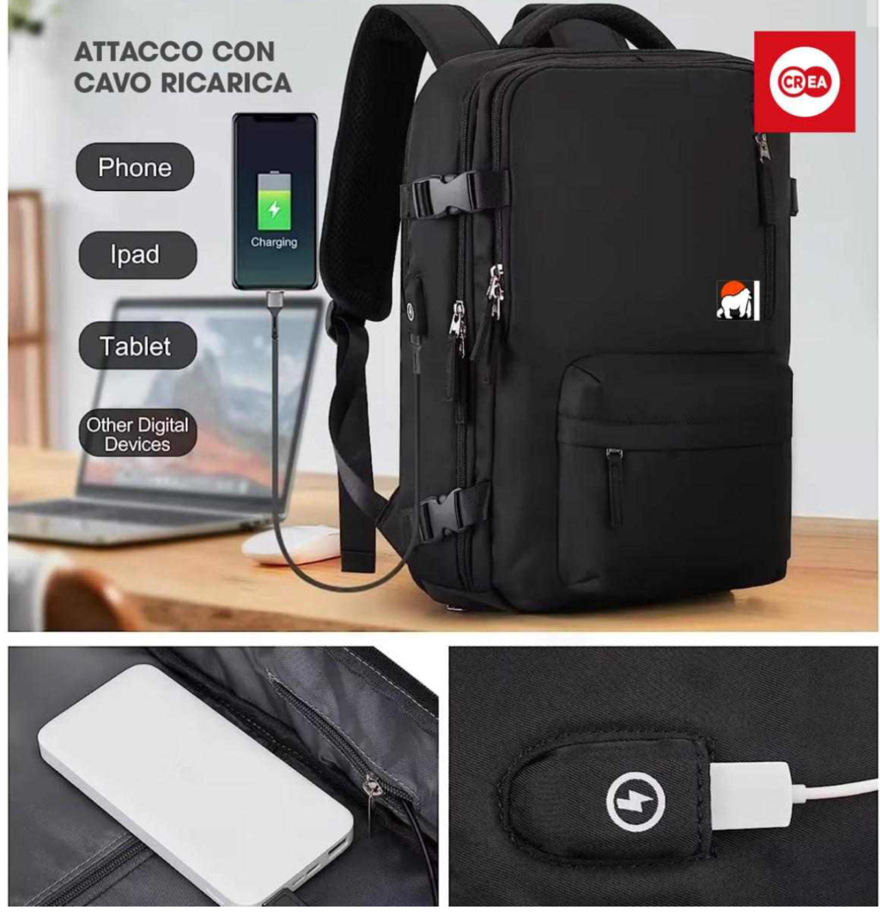 ZAINO VIAGGIO UOMO