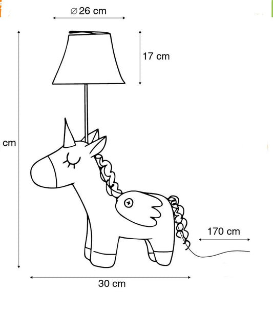 Lampada da tavolo per bambini