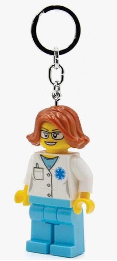 LEGO Iconico Portachiavi Torcia Dottoressa