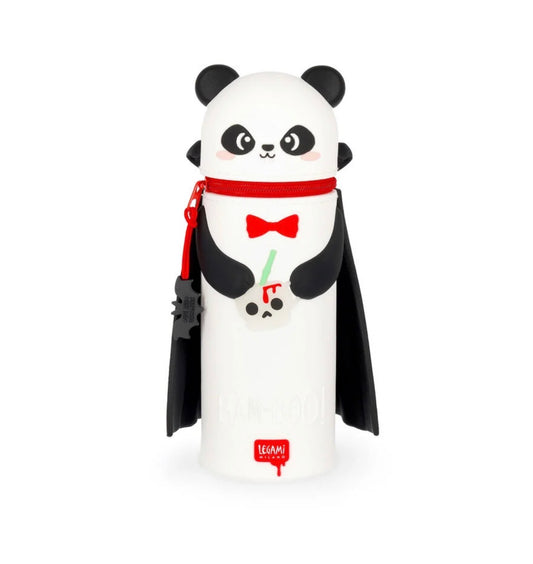 Astuccio 2-in-1 in Silicone Panda "Bam-Boo" Halloween - Kawaii