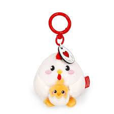 PORTACHIAVE PELUCHE GALLINA LEGAMI