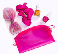 Astuccio rosa neon CON SMALTO