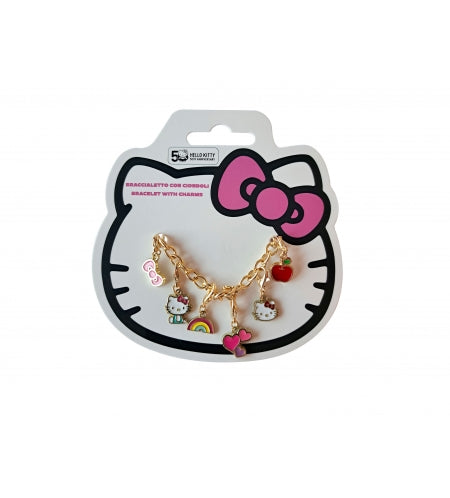 Braccialetto con charms rimovibili hello kitty